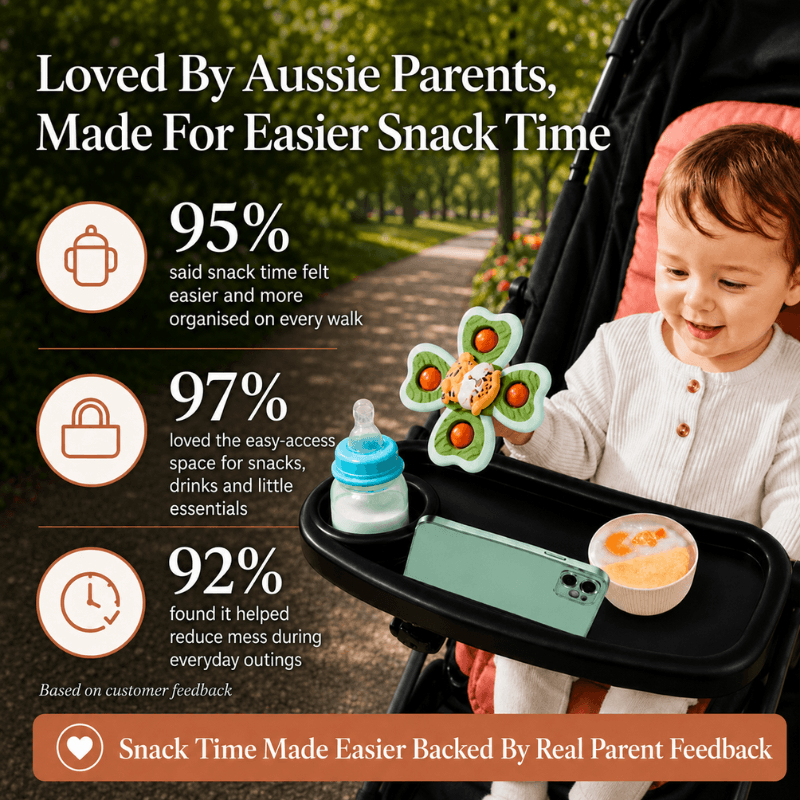 TinyTote™ Stroller Snack Tray