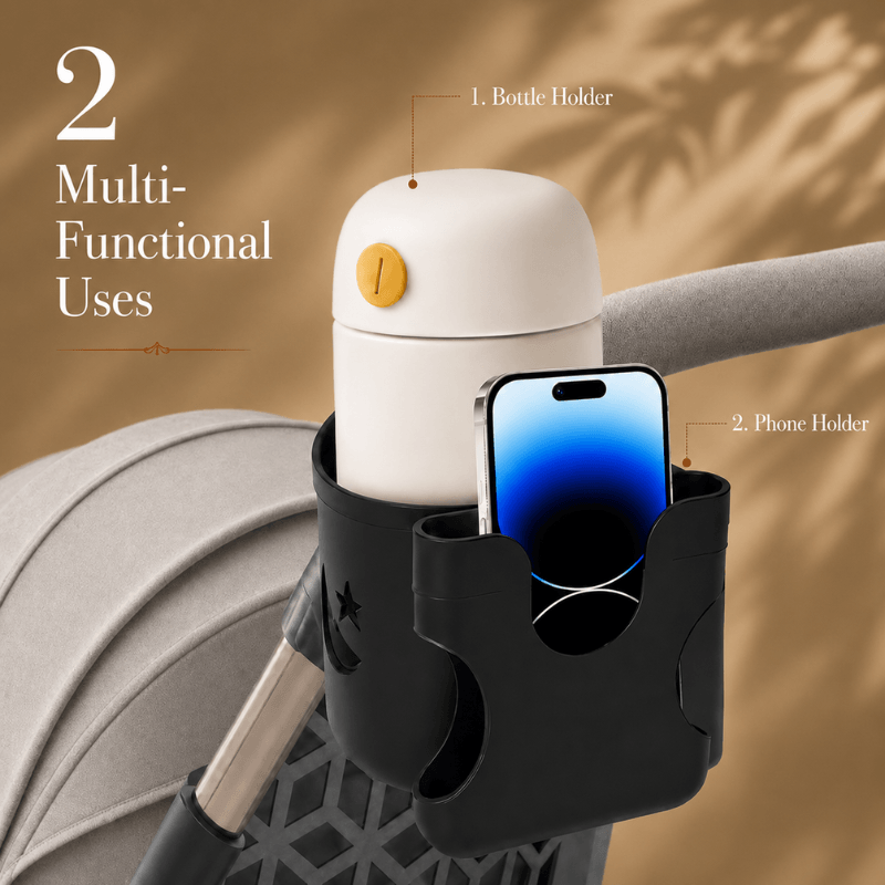 TinyTote™ Stroller Phone & Cup Holder