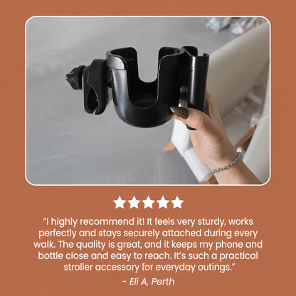 TinyTote™ Stroller Phone & Cup Holder