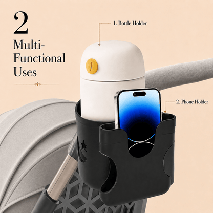TinyTote™ Stroller Phone & Cup Holder
